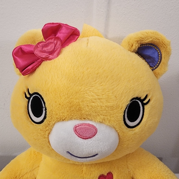 Build a Bear Kabu Bearnice Kawaii Plush Stuffed Animal Teddy Bear Yellow - Picture 7 of 7
